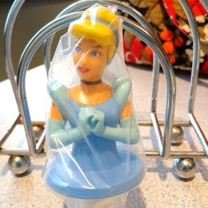 Vintage 2007 DecoPac Disney Princess Cinderella Cake Topper NEW
